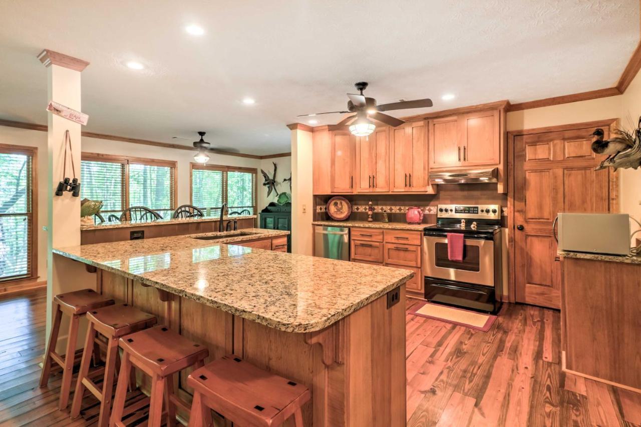 Waterfront West Point Lake Cabin With Private Dock! Whitewater Woods Екстериор снимка