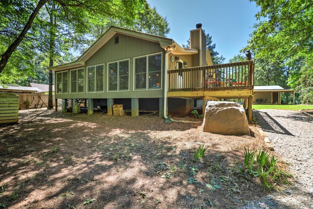 Waterfront West Point Lake Cabin With Private Dock! Whitewater Woods Екстериор снимка